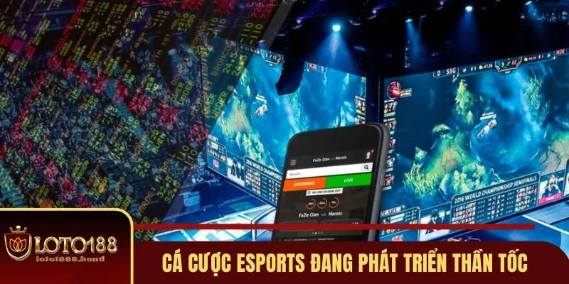 Cá Cược Thể Thao Điện Tử - Top 3 Trò Chơi Ăn Khách Nhất Tại Loto188 2 Cá cược Esports đang phát triển thần tốc