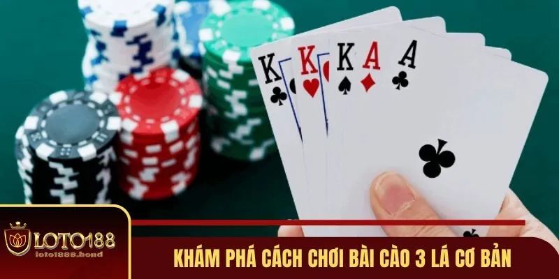 Bài Cào 3 Lá Loto188 Cuộc Phiêu Lưu Với Những Lá May Mắn 3 Tìm hiểu cách chơi bài 3 lá đơn giản tại Loto188