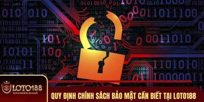 Chính Sách Bảo Mật Loto188 An Toàn Tuyệt Đối Cho Tài Khoản 2 Những chính sách bảo mật cần nắm khi cá cược tại Loto188